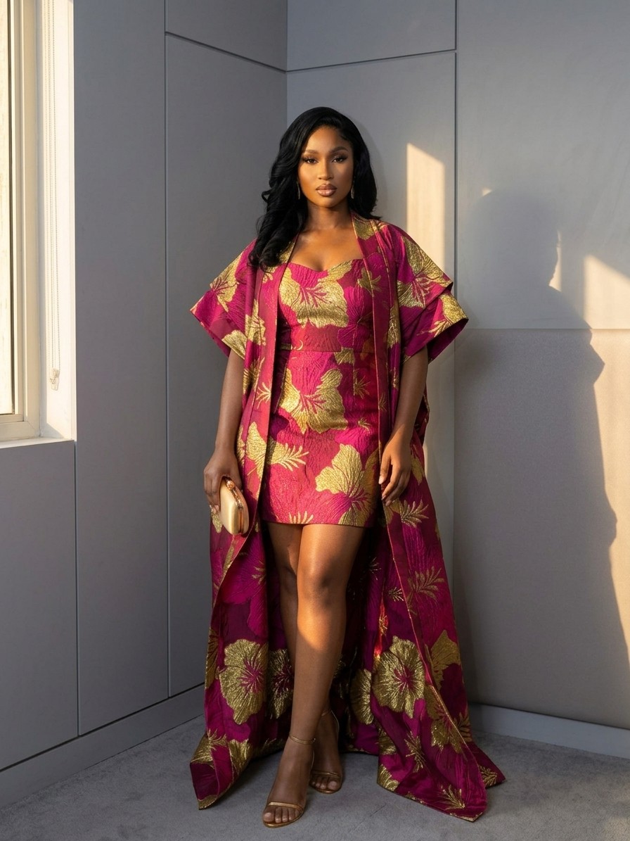 Latest African Damask & Brocade Styles | Sellox
